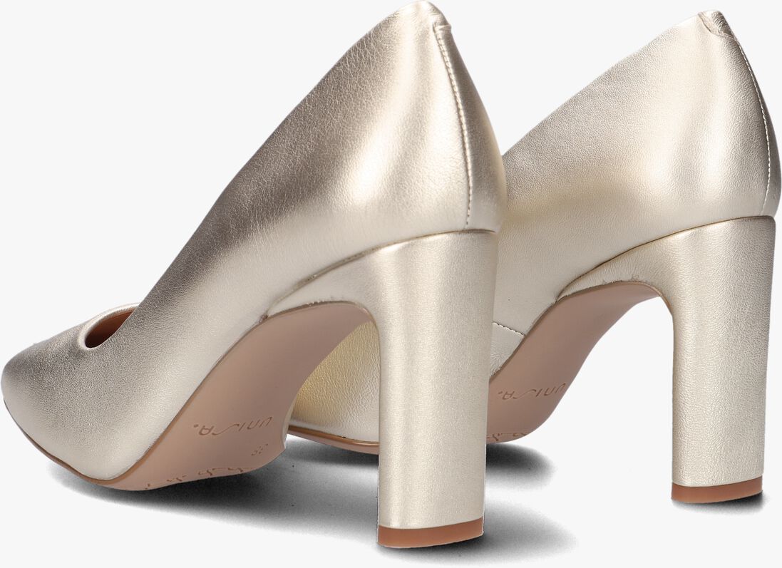 UNISA gouden unisa pumps waba