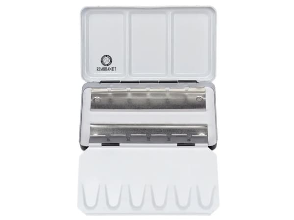 Rembrandt Watercolour storage tin for 12 half pans