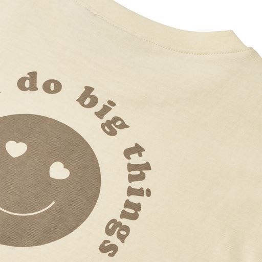 Wheat Noko T-shirt, Honey Glow, 116 cm