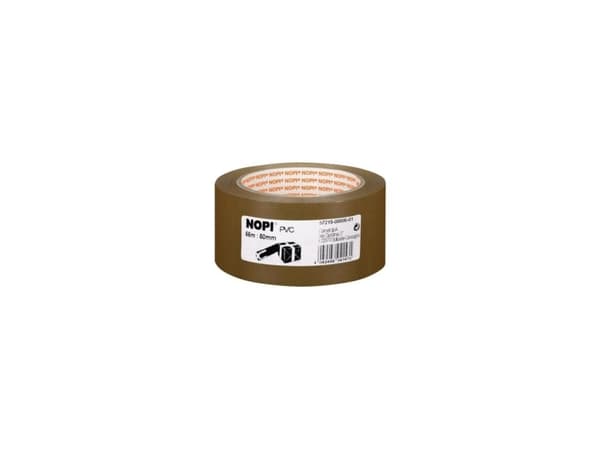 tesa 57215-00000 Pakkebånd Nopi® Brun (L x B x H) 66 m x 50 mm x 66 m 1 stk