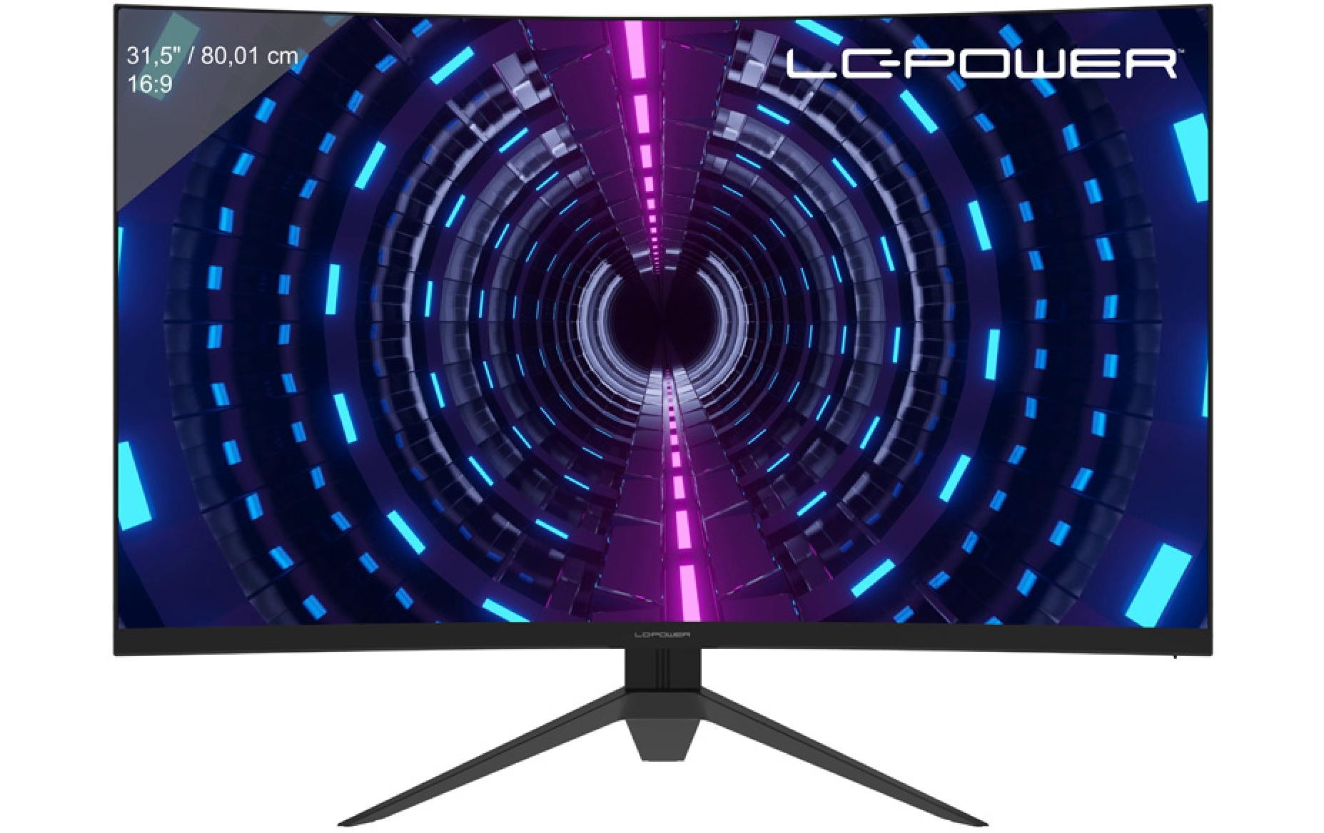 LC-Power LED-Monitor »LC-M32-QHD-165-C-V2« 79,69 cm/31,5 ″  2560 x 1440 px WQHD