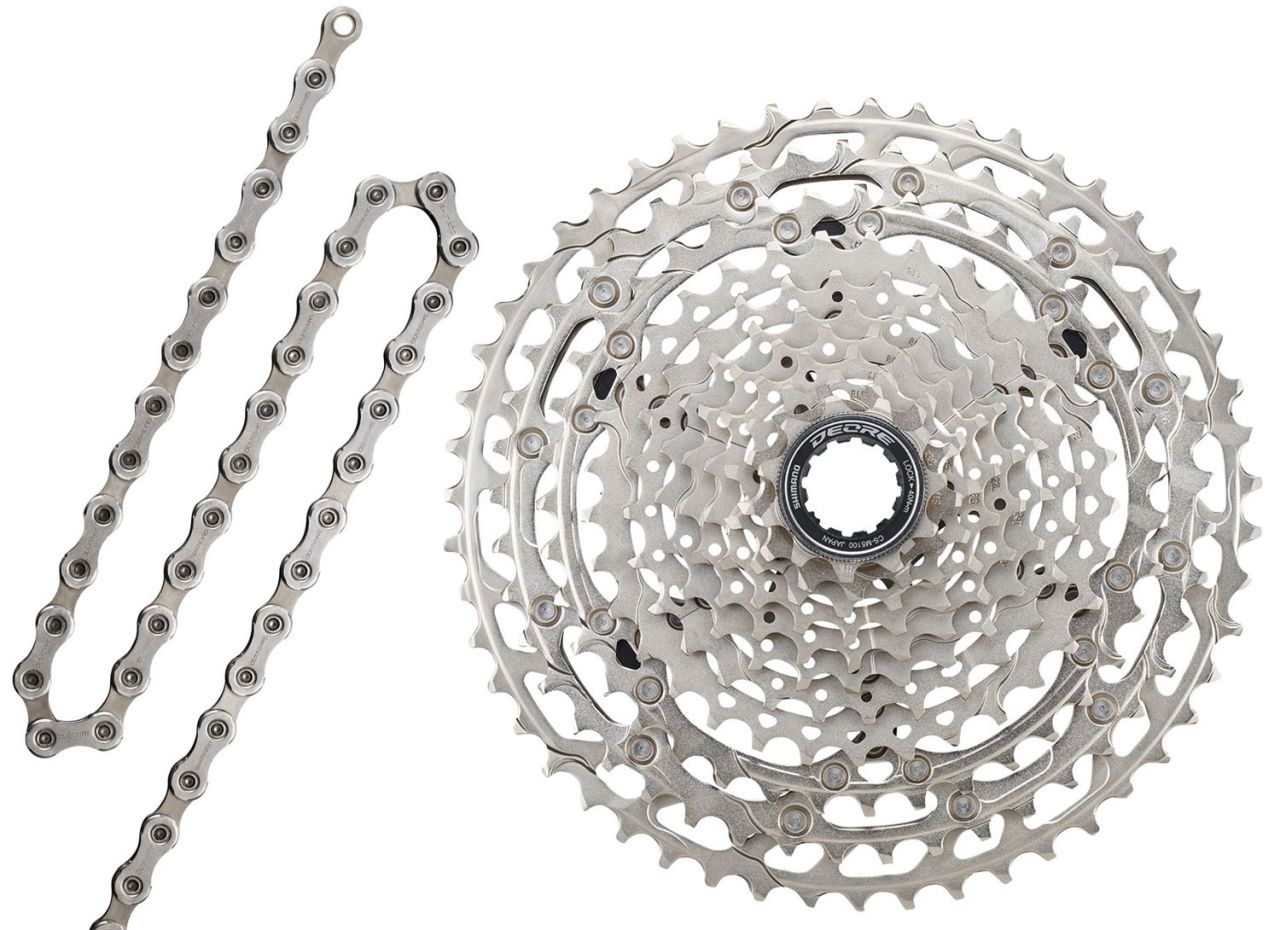Shimano DEORE CN-HG601+CS-M5100 11-fach Verschleissset 11-51 kaufen | Bike-Discount