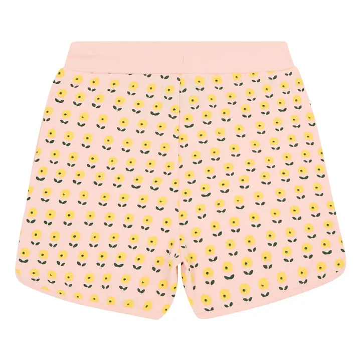 Holi & Love Short Kim Fleurs Coton Bio | Rose pêche