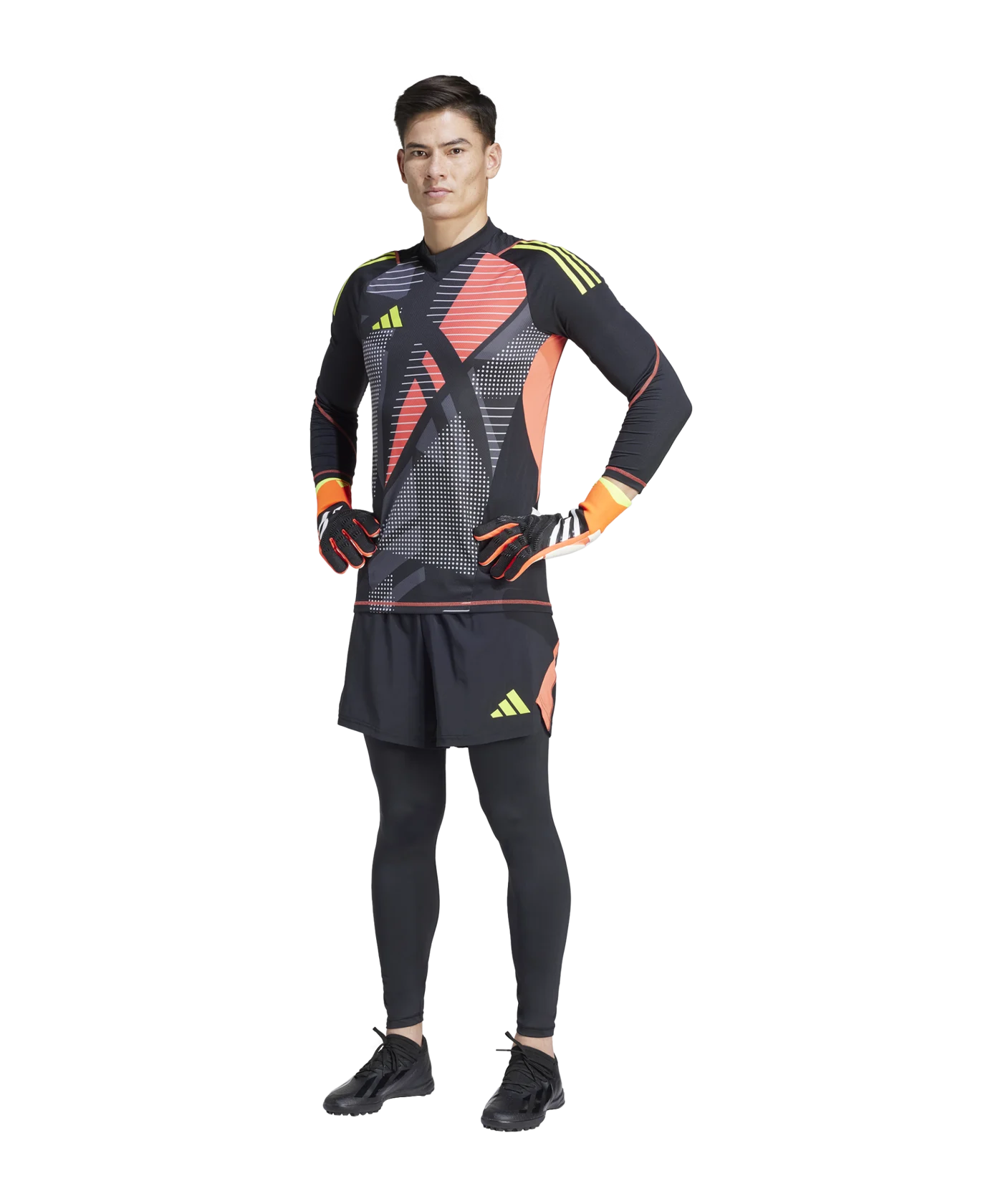 adidas Tiro 24 Pro Tight Torwarthose Schwarz