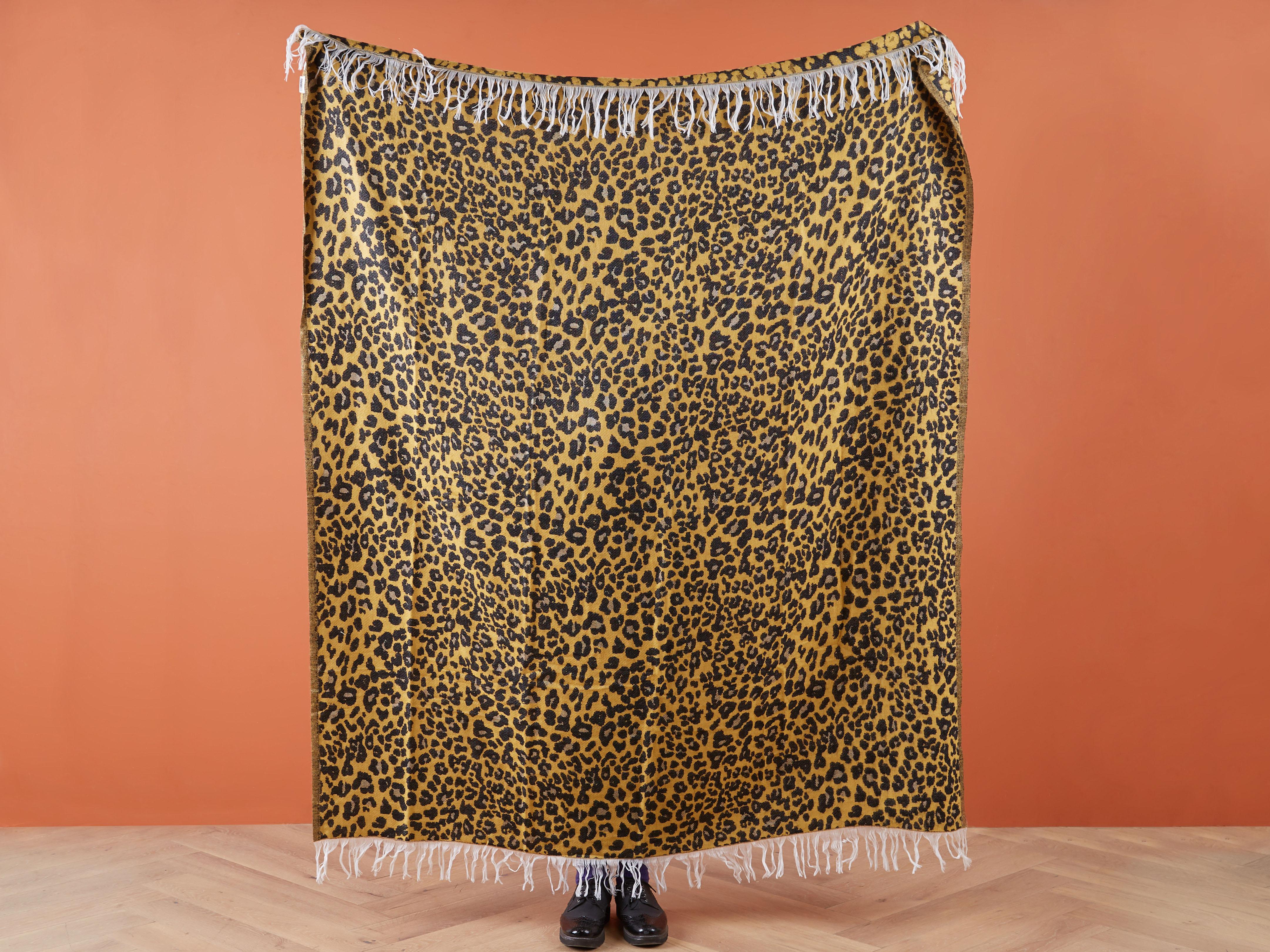 Plaid JAMUNE 130 x 170 cm Bruin