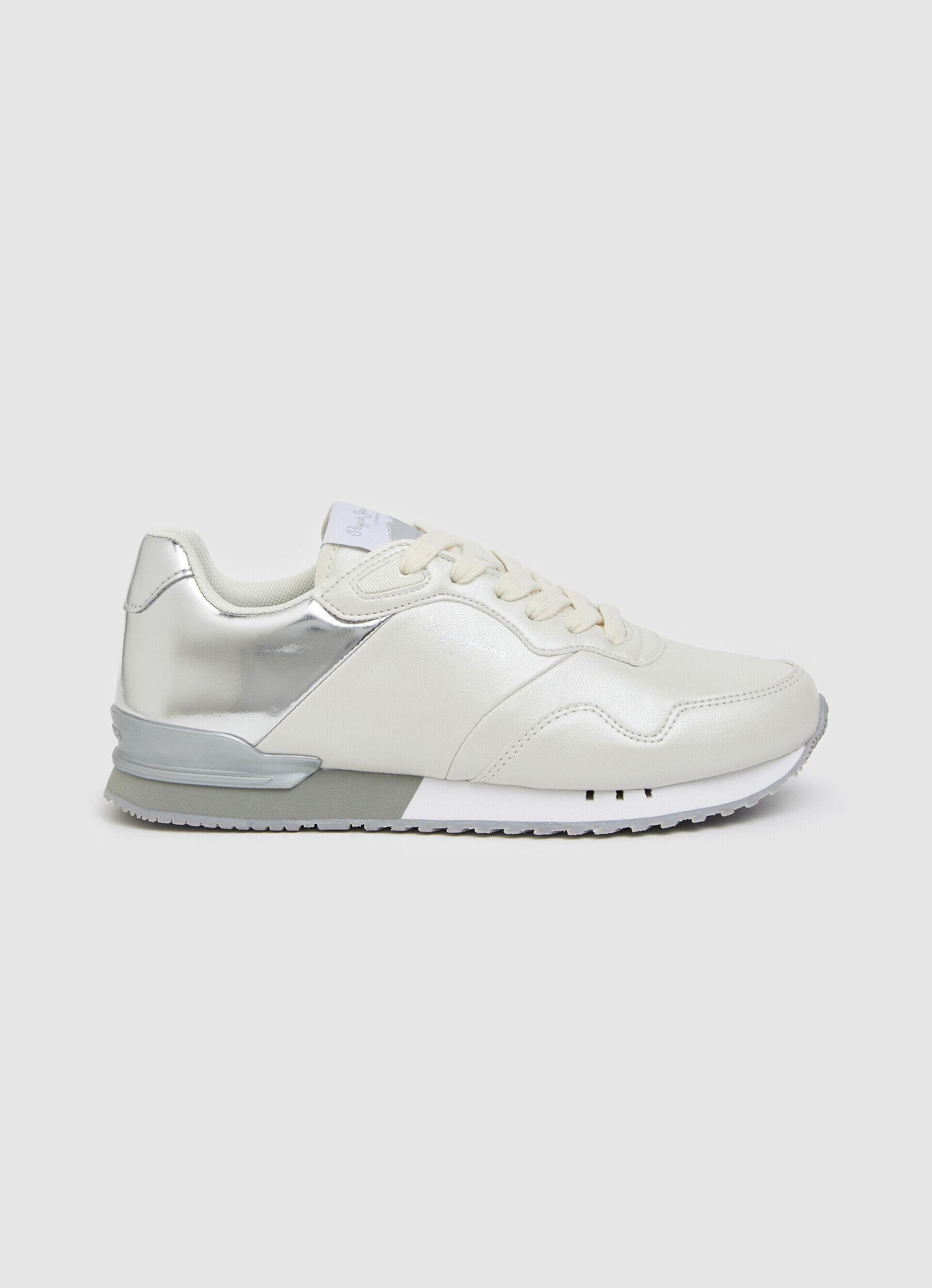 Sapatos London Part Combined - branco de fábrica