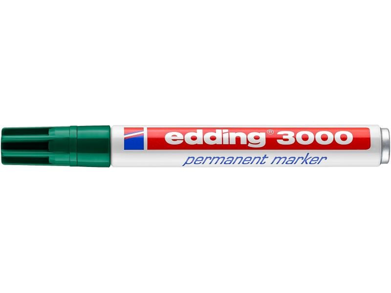 edding Permanent-Marker 3000 Grün Permanentmarker