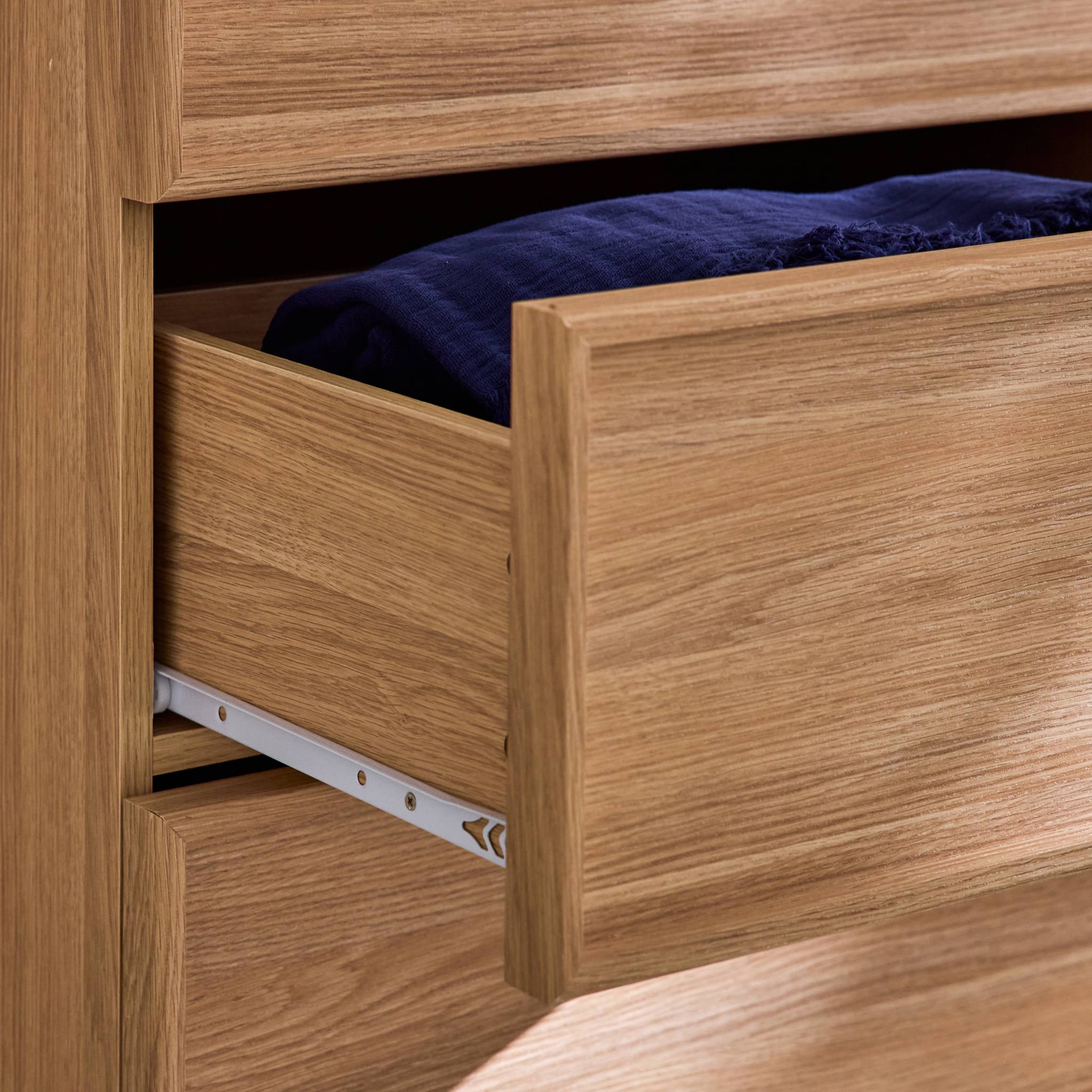 sweeek - Opbergkast houtlook 6 laden