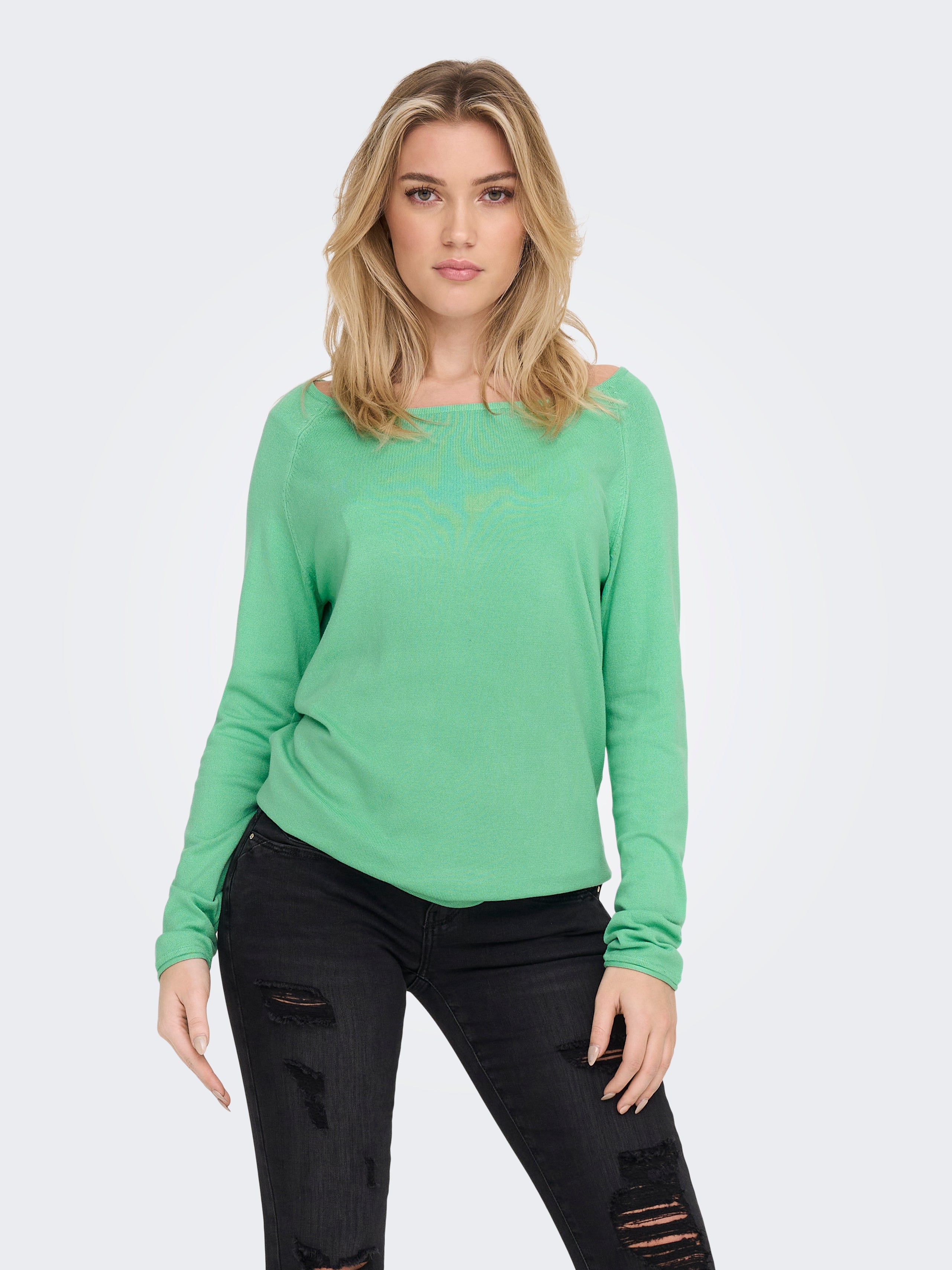 ONLMILA Strickpullover Jade Cream