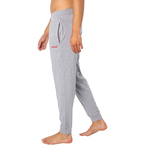 BOSS - Conjunto Con Capucha Lounge Linked Gris