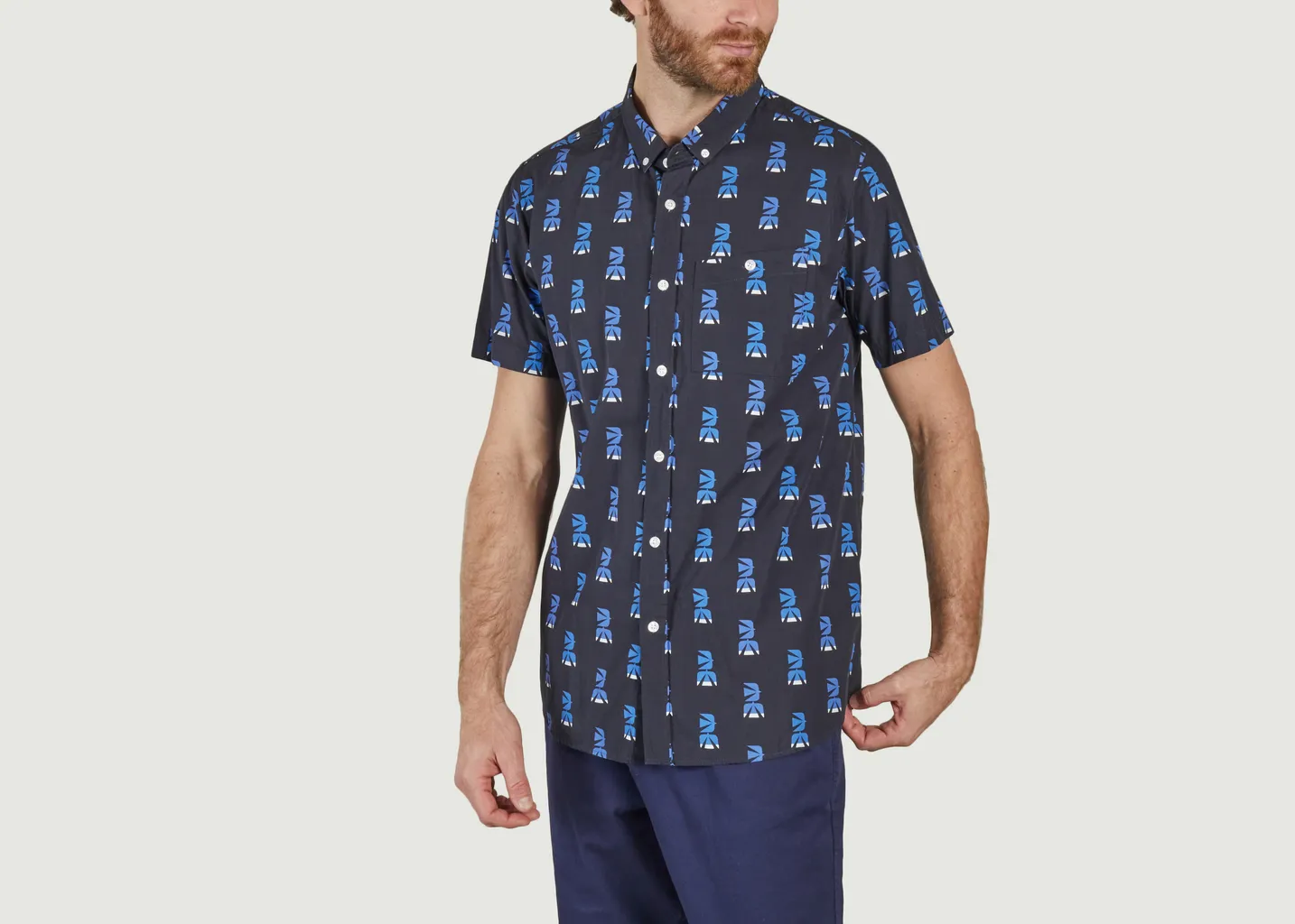 Chemise Bird Family Bask in the Sun