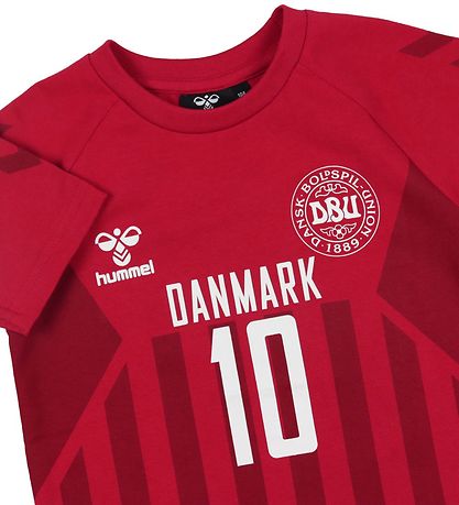 Hummel T-shirt - DBU - hmlCelebrate - R?d