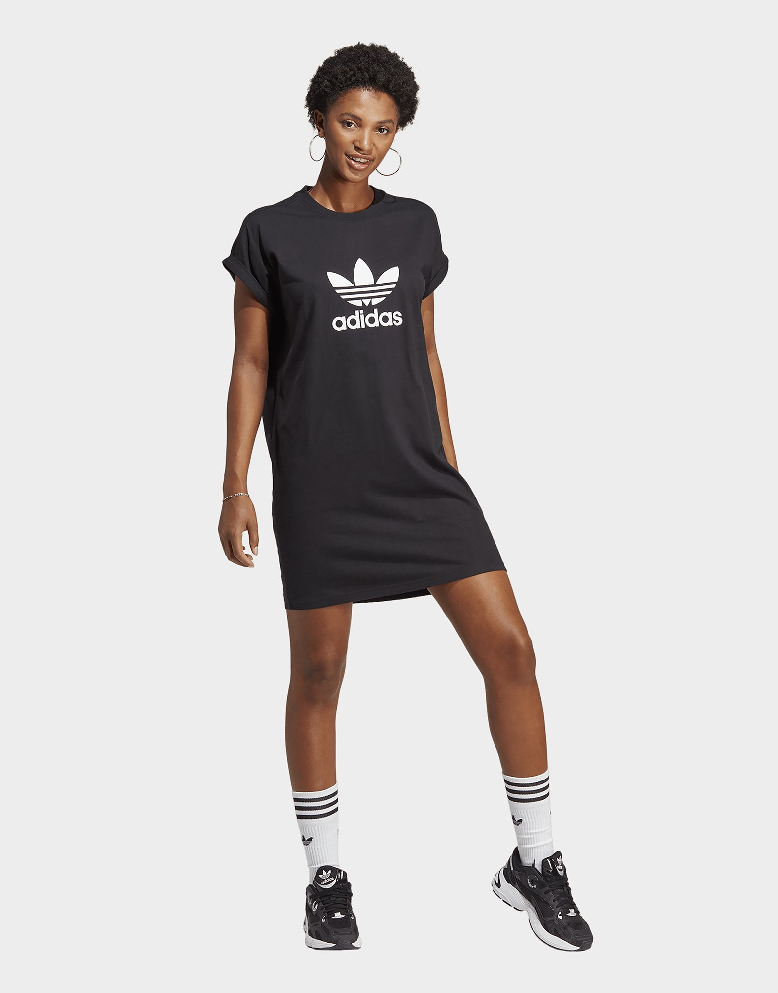 adidas Originals Robe t-shirt Trèfle Adicolor Classics