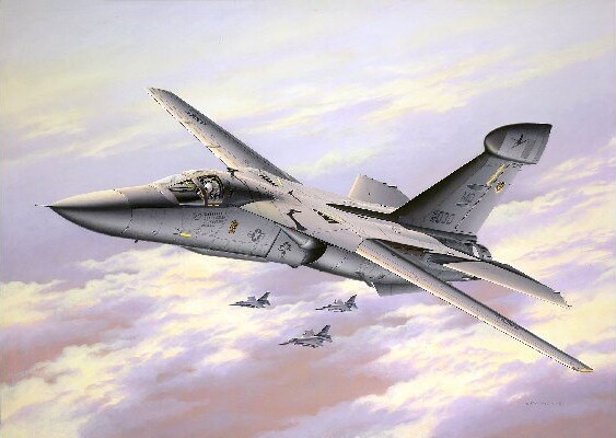 Revell - Ef-111A Raven Modelfly - 1:72 - Level 4 - 64974