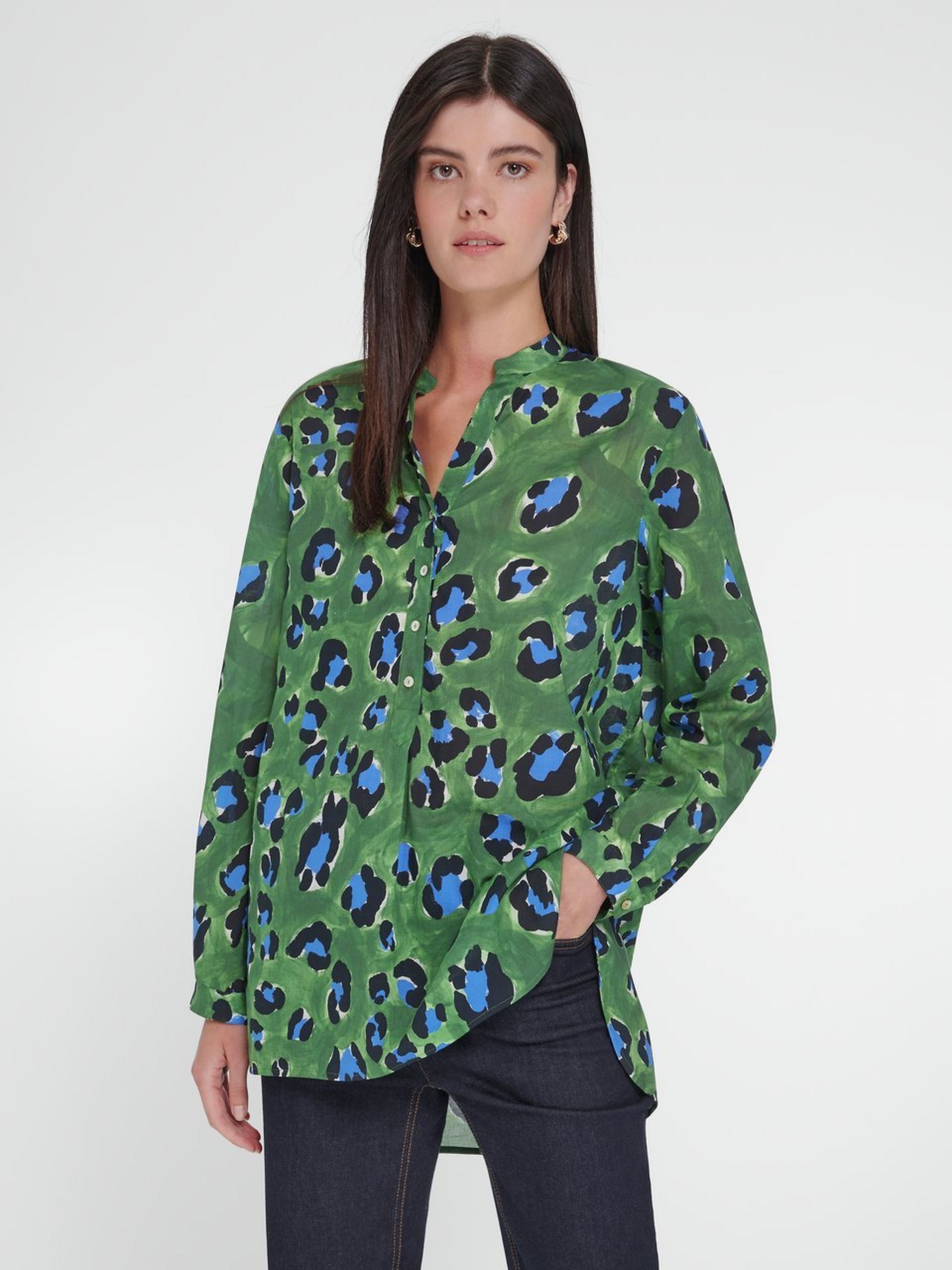 Long-Bluse