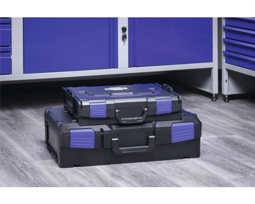 Gereedschapskoffer met kleine onderdeleninzetstuk Industrie L-BOXX 102 maat 1 445 x 118 x 358 mm zwart