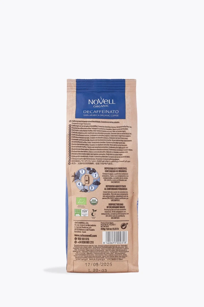Novell Zero Waste Decaffeinato Bio 250g