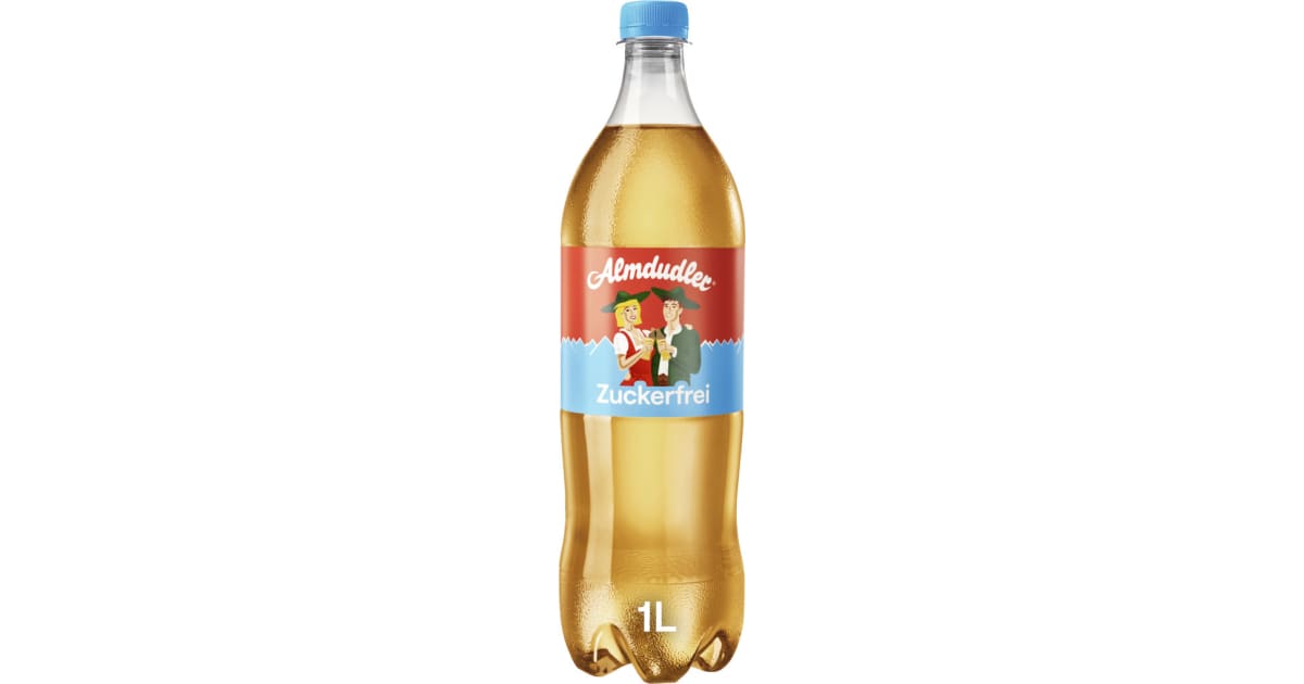 Almdudler Original ohne Zucker 1,0 Liter (Einweg)