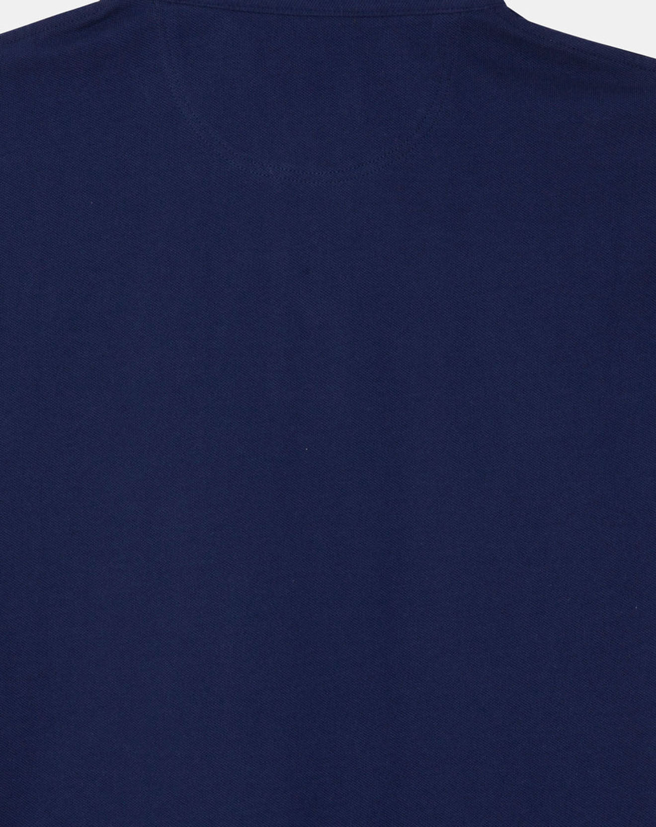 Hackett London Polo Regular Fit uni piqué bleu