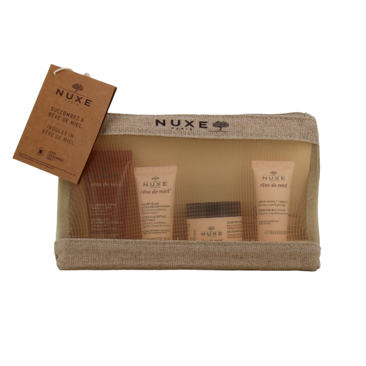 Nuxe Rêve de Miel trousse découverte 4 produits peau sèche