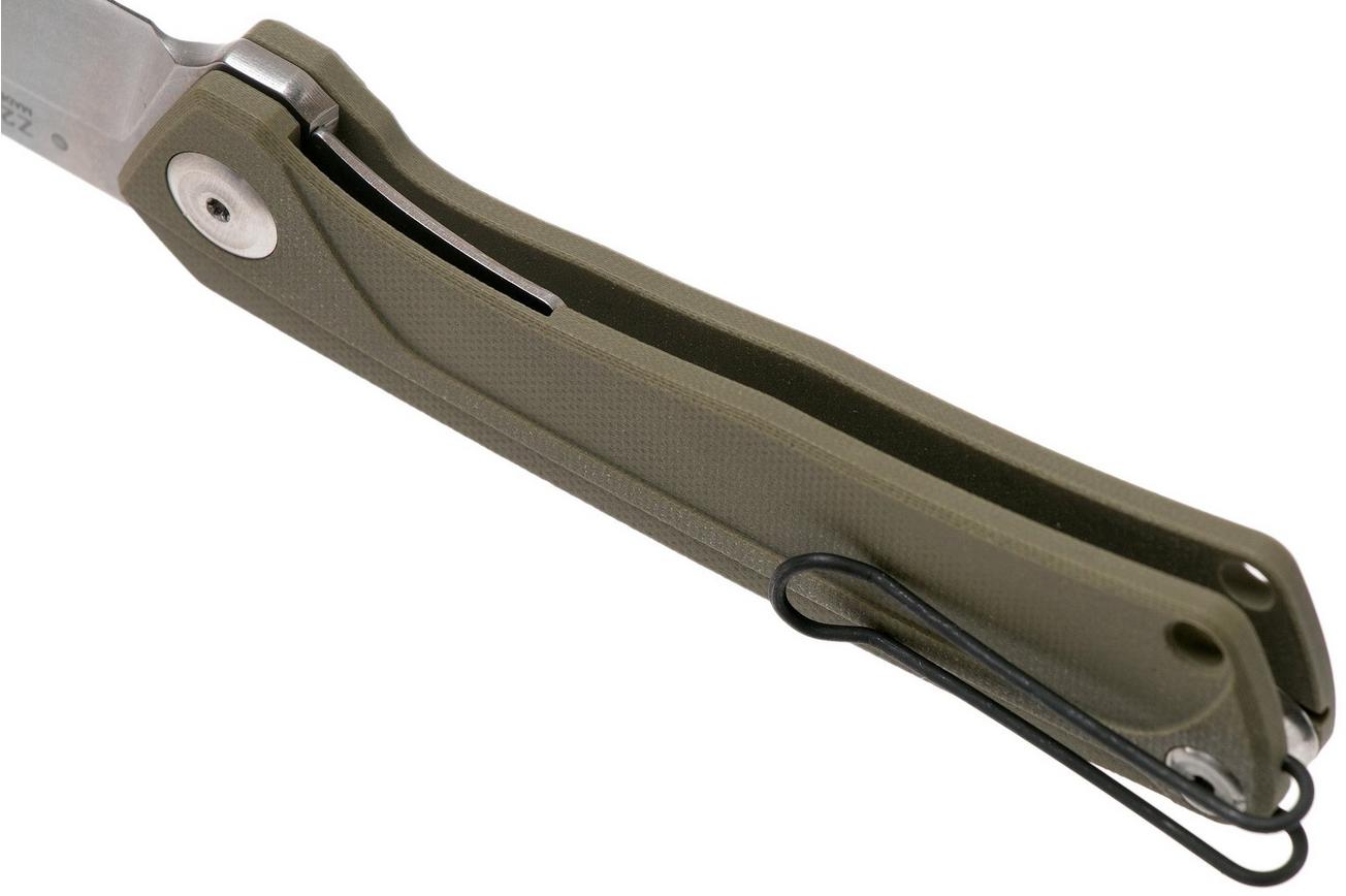 ANV Z200 Sleipner, Linerlock, G10, Olive, Z200-009 zakmes