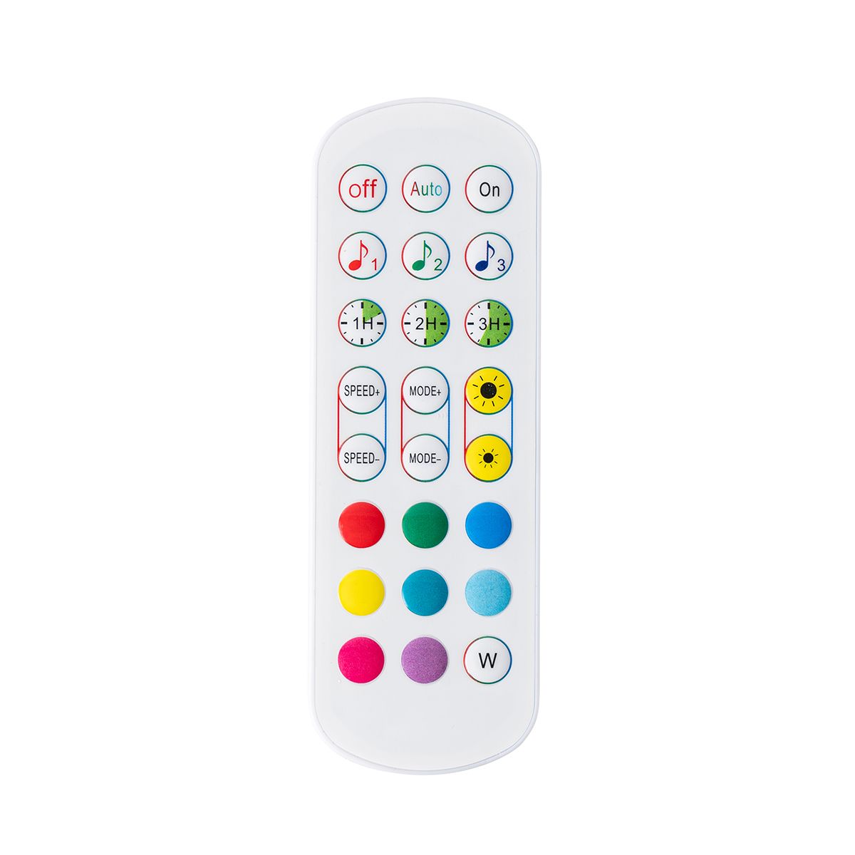 Vloerlamp zwart incl. LED met RGB en afstandsbediening - Carla
