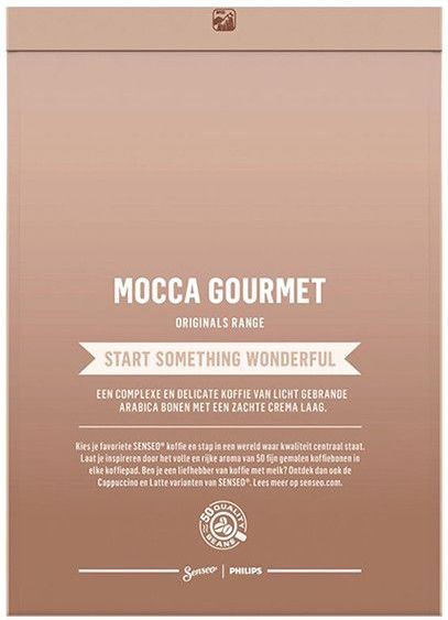 Senseo Mocca Gourmet Koffiepads - Intensiteit 4/9 - 1 x 36 pads