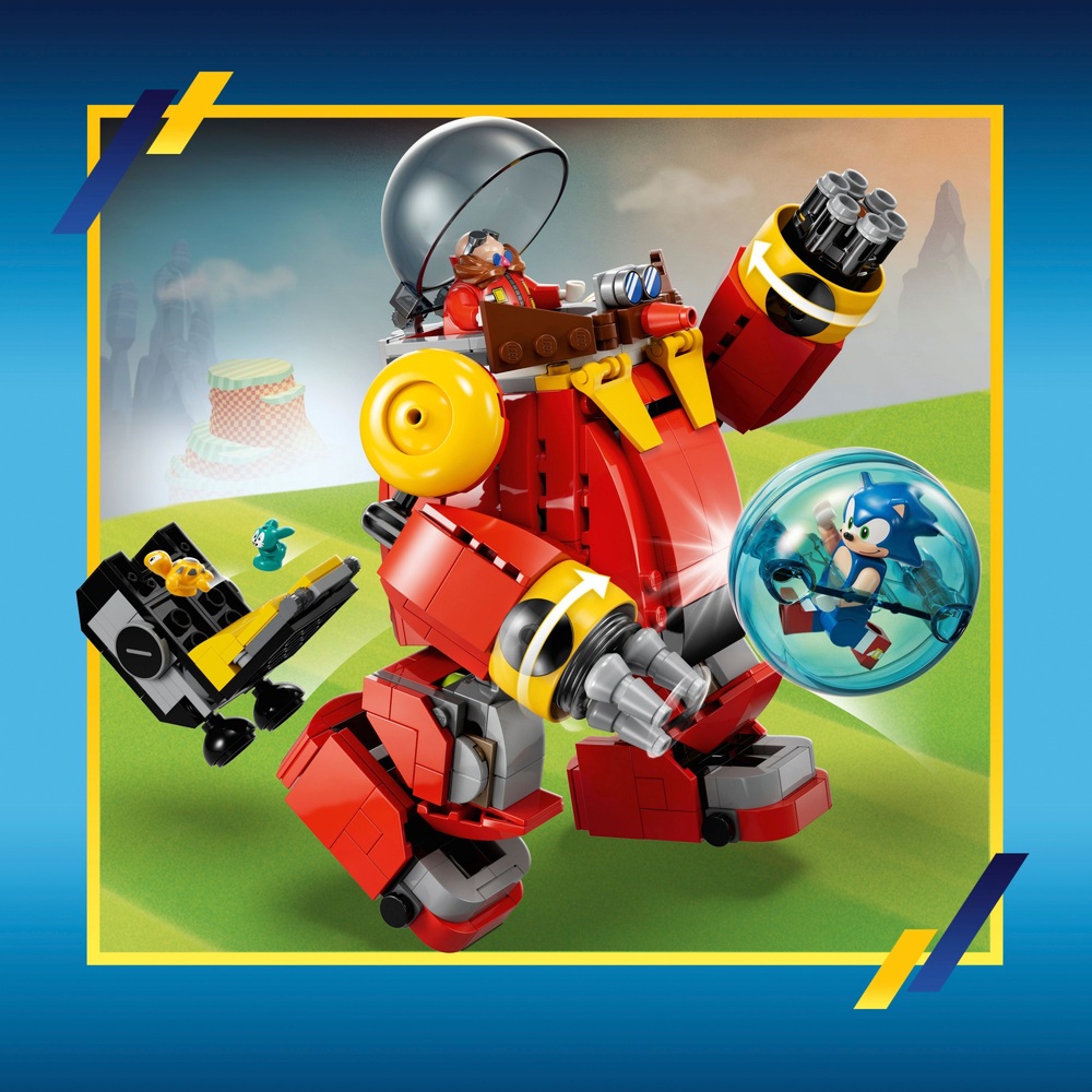 LEGO Sonic the Hedgehog 76993 Sonic vs. Dr. Eggmans Death Egg Roboter-Set