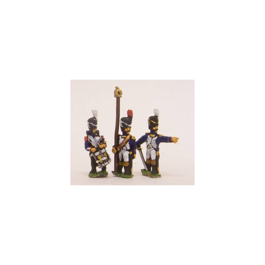 French: Guard Chasseur: Command: Officers, Standard Bearers & Drummers
