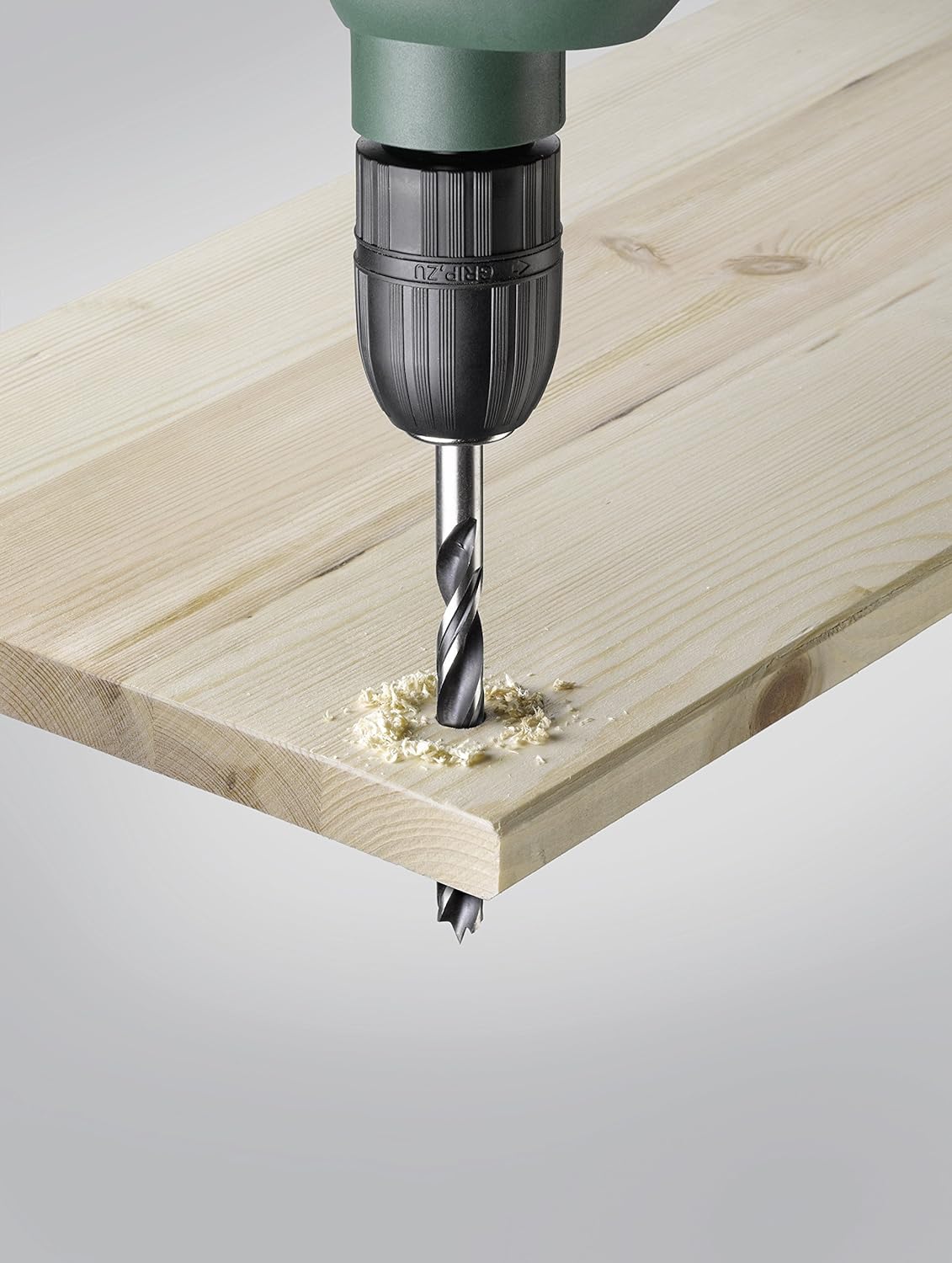 kwb Power-Box 101-tlg. Bohrer- und Bit-Set, bestehend aus Bits, Stecknüssen, Stein-Bohrer, Holz-Bohrer, Metall-Bohrer & Fräs-Bohrer in robuster Box mit Tragegriff