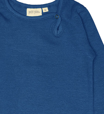 Petit Piao Body l/æ - Rib - Modal - Deep Cobalt