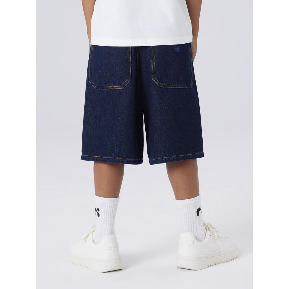 Køb Name It Dark Blue Denim Unwashed Nkmben X Skater Dnm Bermuda 8649-By Noos