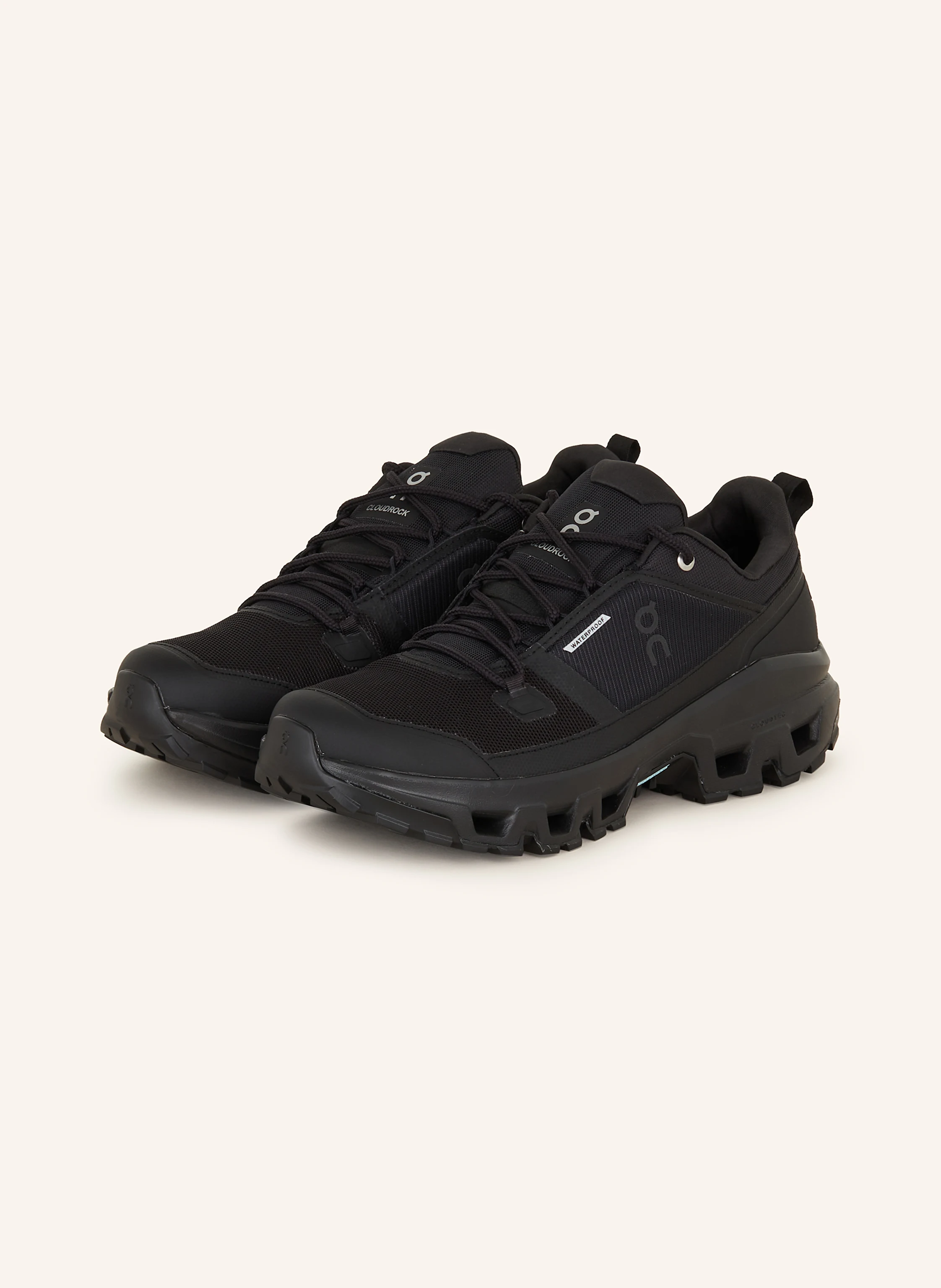 On Wanderschuhe CLOUDROCK LOW WP