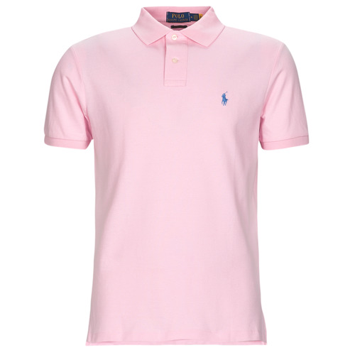 Polo Ralph Lauren - POLO COUPE DROITE EN COTON BASIC MESH Rosa