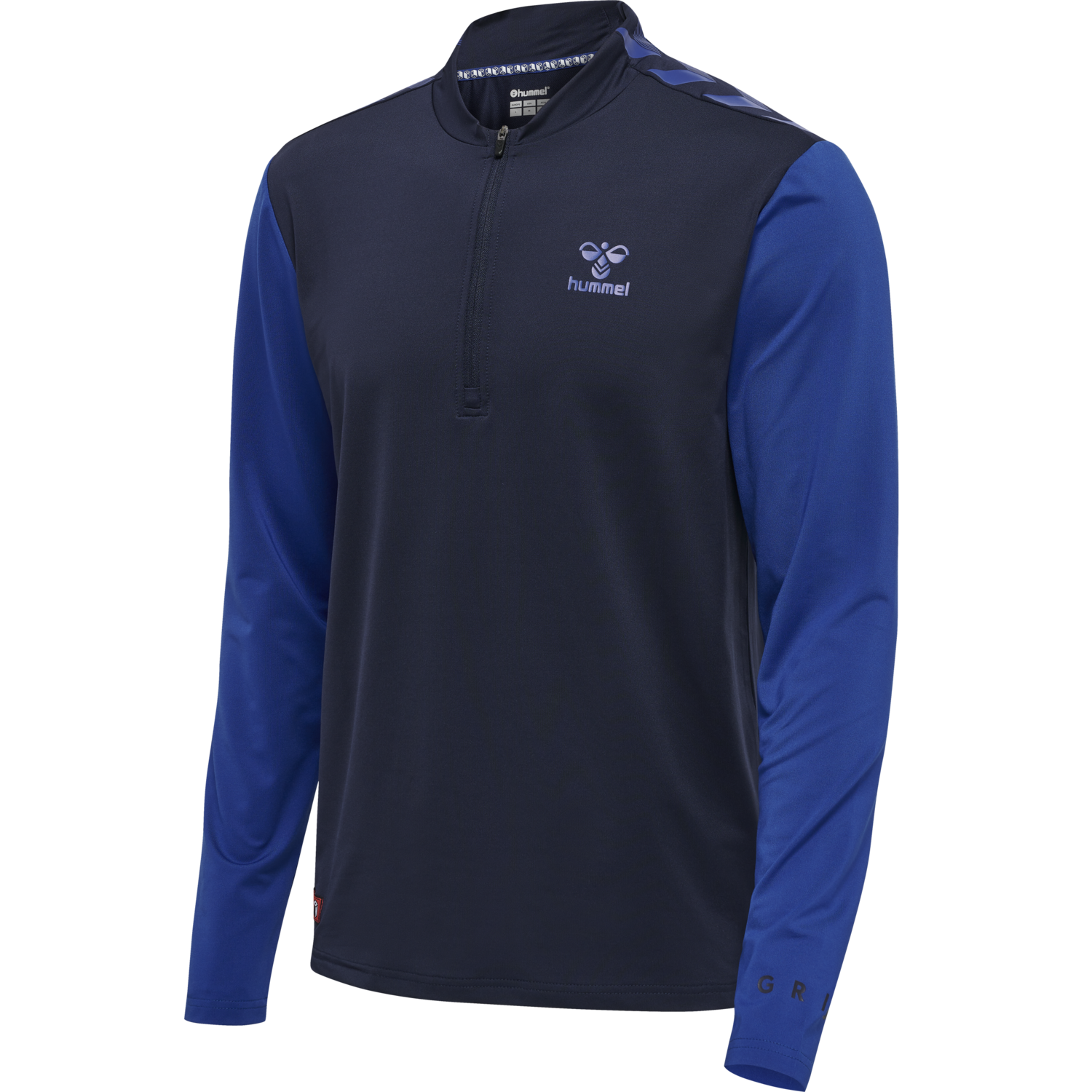 hmlPRO GRID HALF ZIP TRAINING L/S