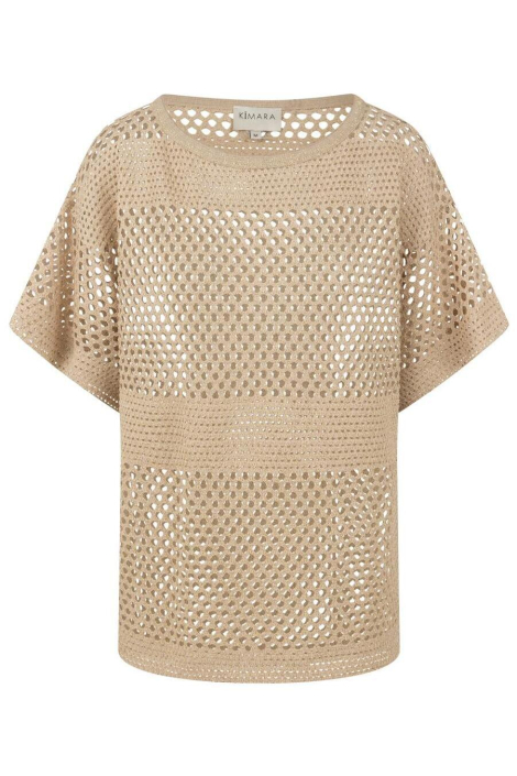 Kimara beige dames trui