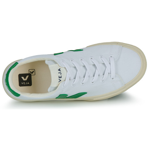 Veja - CAMPO CANVAS - Blanc / Vert