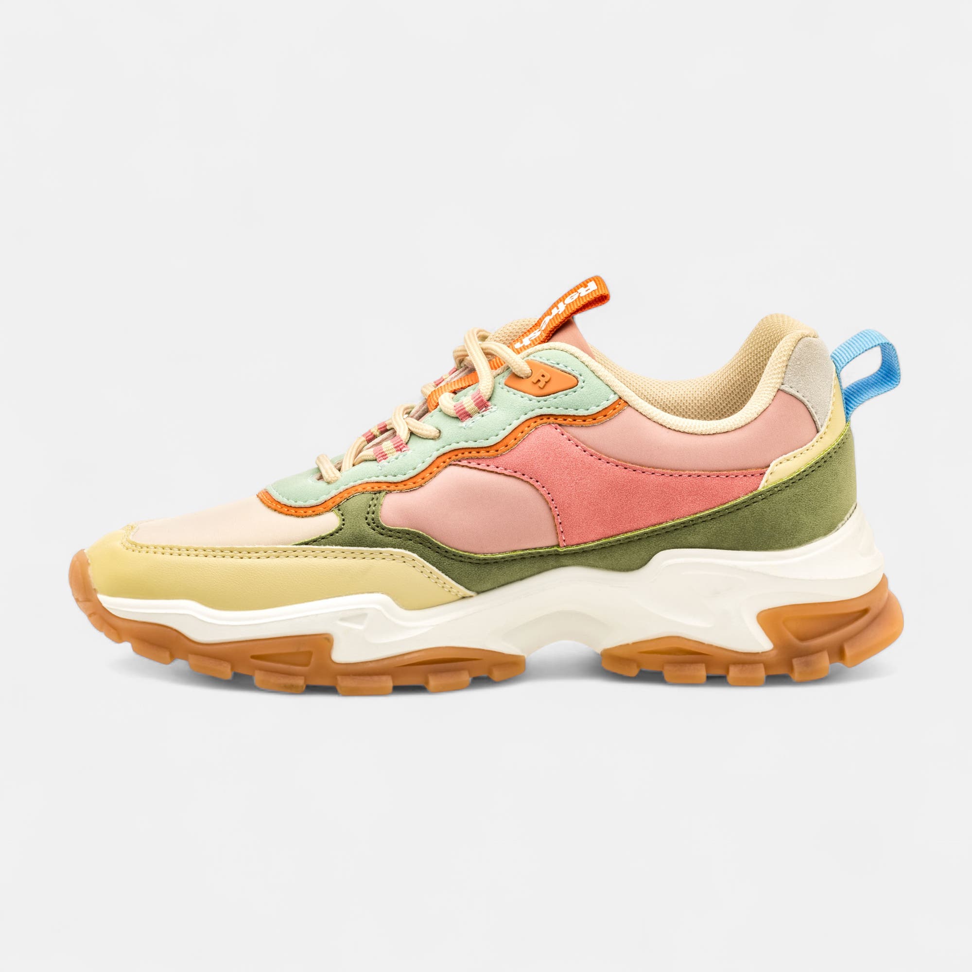 Baskets basses Femme multicolore