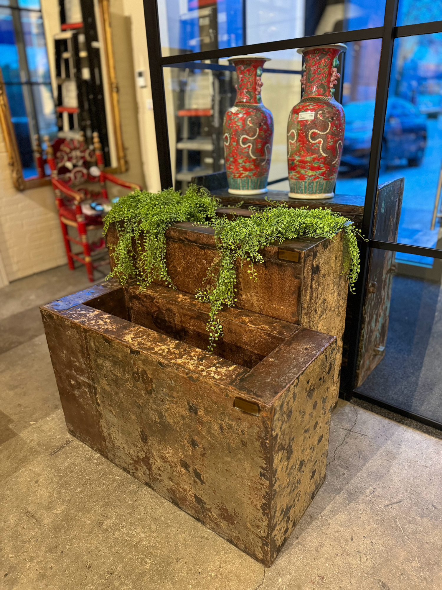 Planter ijzer Turijn Small