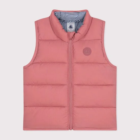 Doudoune sans manches matelassée bébé   Rose rosewood        de               Petit Bateau