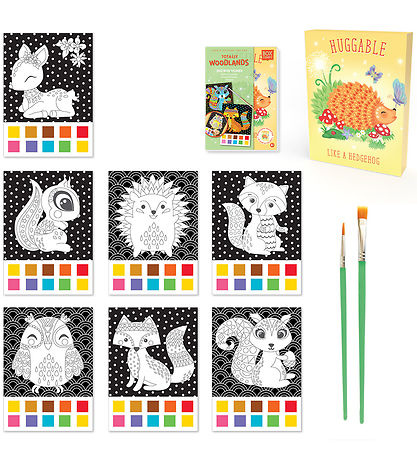 Box Candiy Kreatives Spielset - Aquarell-Kunstset - Totally Wood
