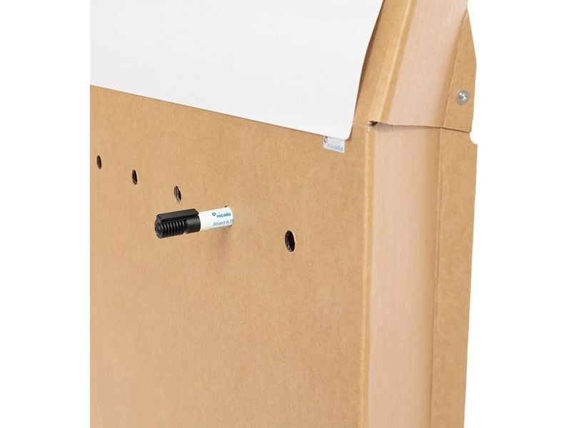 Rocada Flipchart ECO 65 cm x 95 cm Recycelter Flipchart-Karton für Präsentationen und Notizen