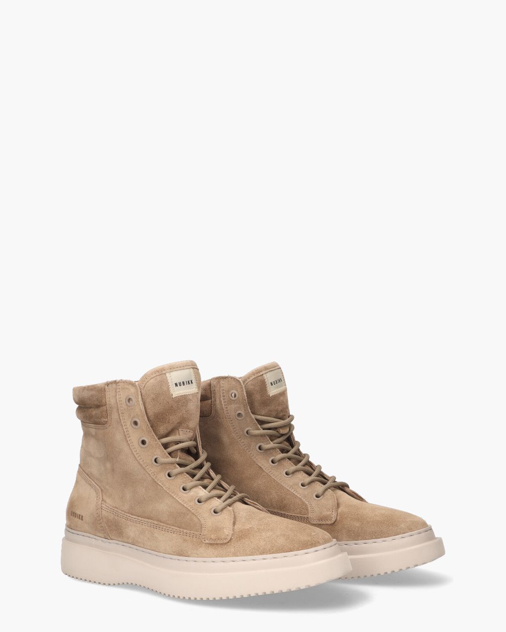 Nubikk Jonah Dune Taupe Heren Veterboots