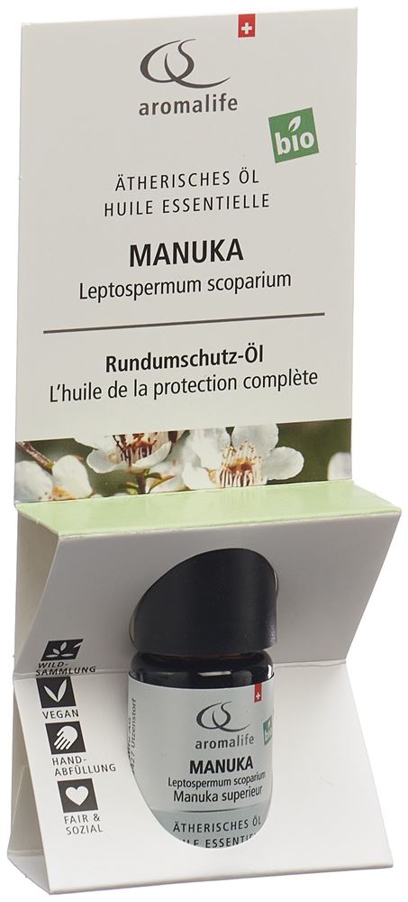 Aromalife TOP Manuka<br>5 ml, Flasche, Ätherisches Öl, BIO