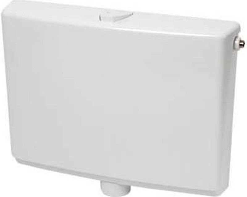 Wisa - 550 - Laaghangend Reservoir - Wit - Instelbaar Spoelvolume