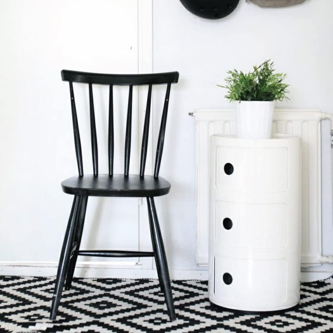 Kartell Componibili, 2 Elements, Weiß, Runde Basis