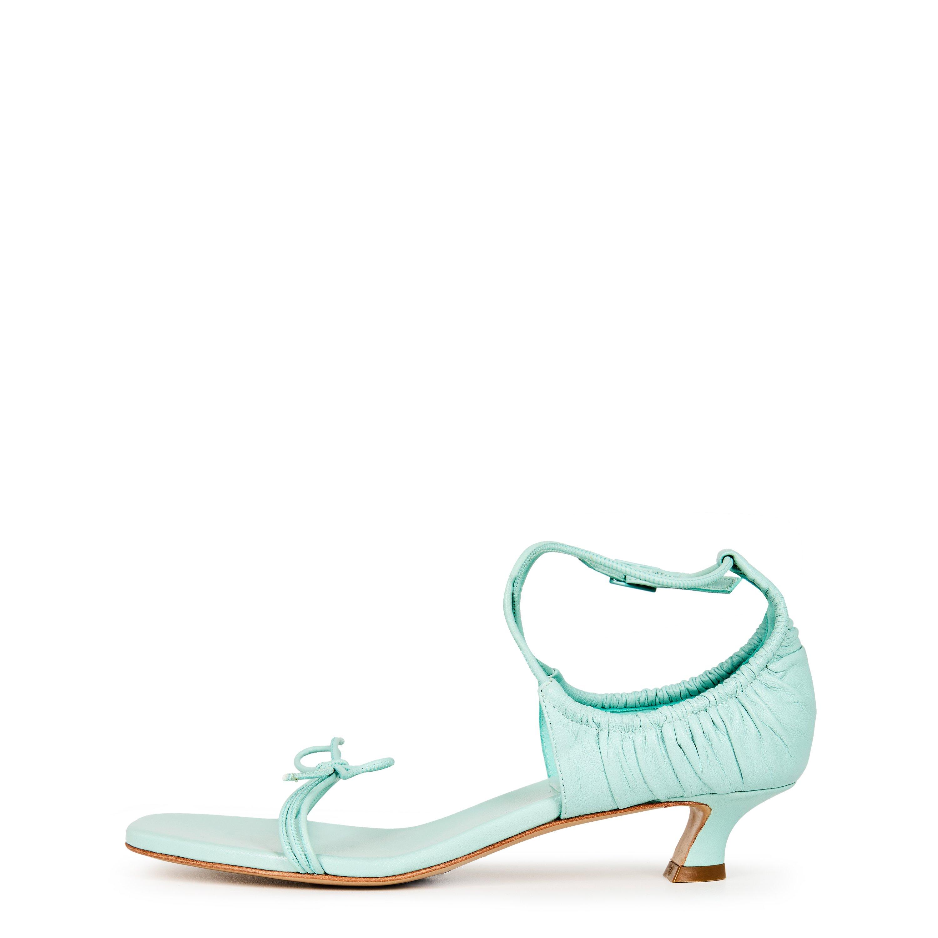 Emporio Armani Nappa Leather Sandals