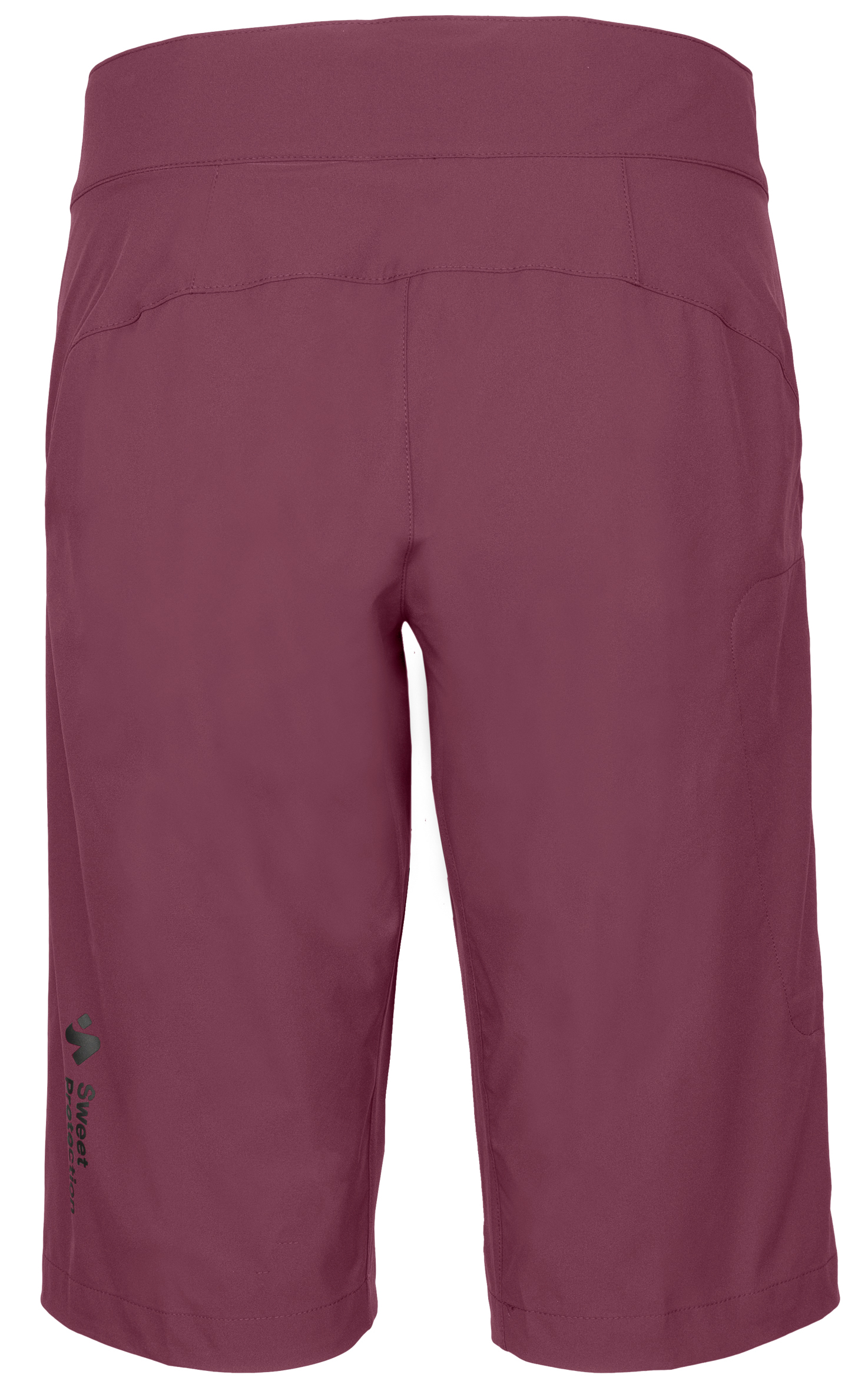 Hunter Slashed Shorts Dame Dark Rose