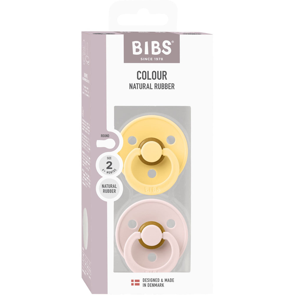 Køb Bibs Pale Butter/Petal Sut Colour 2 Pack Latex