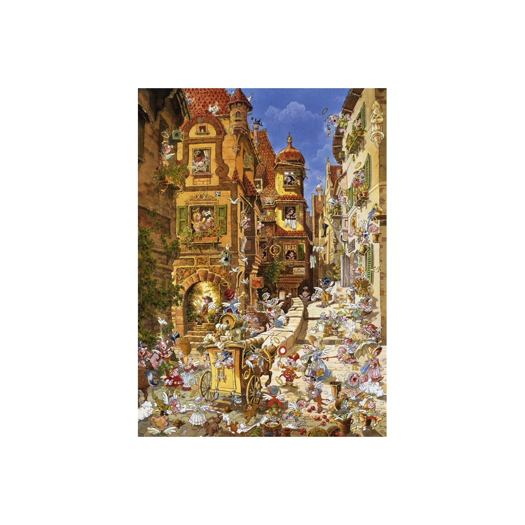 Puzzle - Romantic Town By Day de Michael Ryba – 1000 Pièces